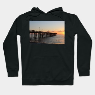 Virginia Beach Pier at Sunrise Hoodie